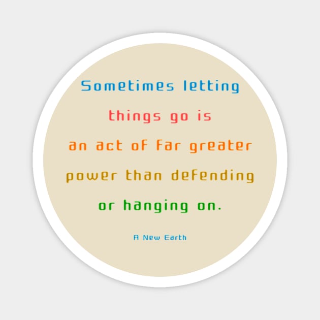 letting quote Magnet by isonedueni